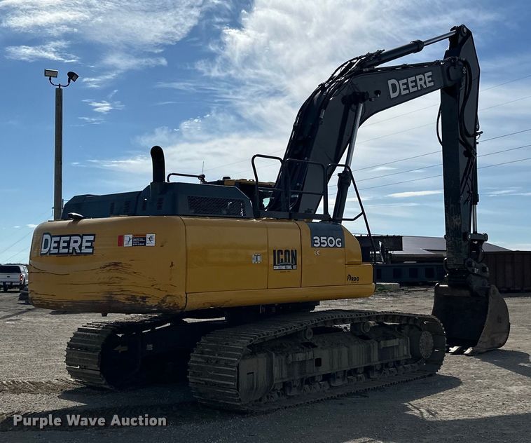 image for item DQ0814 2019 John Deere 350G LC excavator