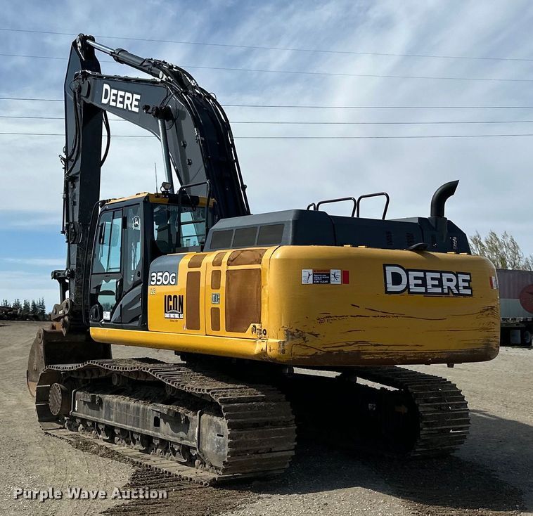 image for item DQ0814 2019 John Deere 350G LC excavator