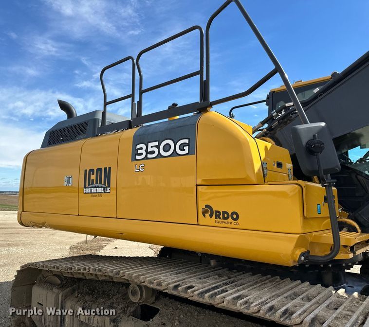 image for item DQ0814 2019 John Deere 350G LC excavator
