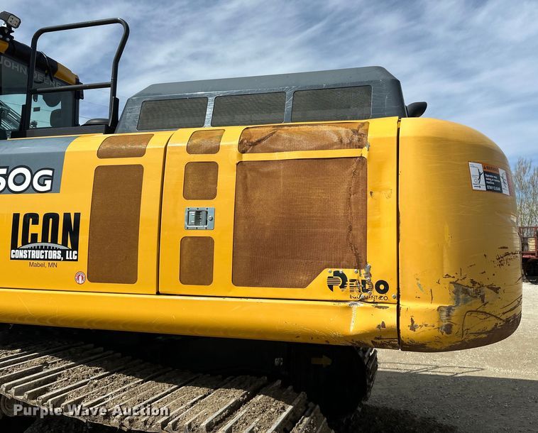 image for item DQ0814 2019 John Deere 350G LC excavator