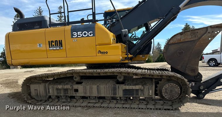 image for item DQ0814 2019 John Deere 350G LC excavator