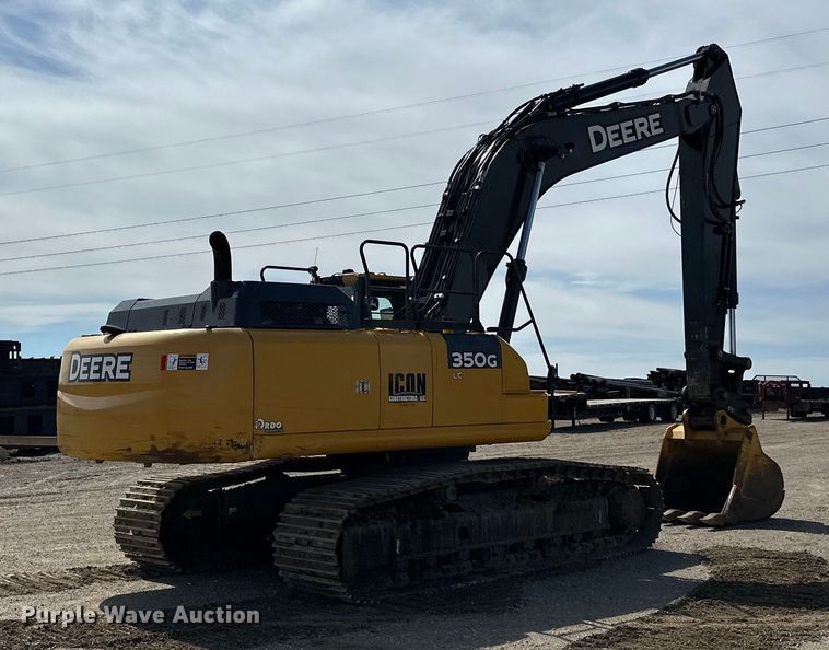 image for item DQ0815 2019 John Deere 350G LC excavator