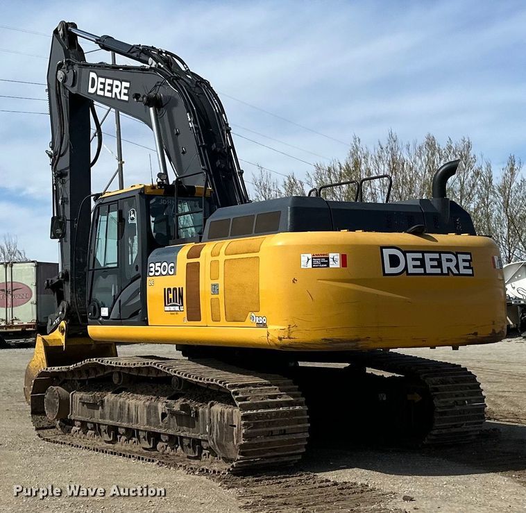 image for item DQ0815 2019 John Deere 350G LC excavator