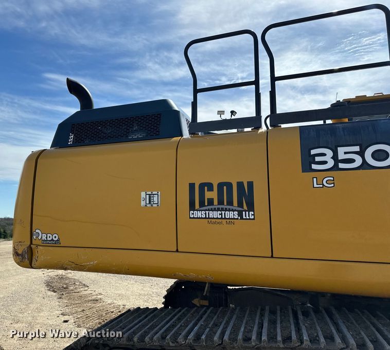 image for item DQ0815 2019 John Deere 350G LC excavator