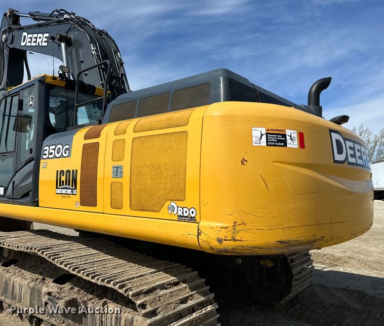 image for item DQ0815 2019 John Deere 350G LC excavator