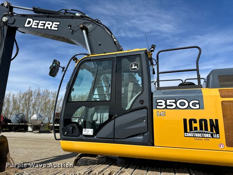 image for item DQ0815 2019 John Deere 350G LC excavator