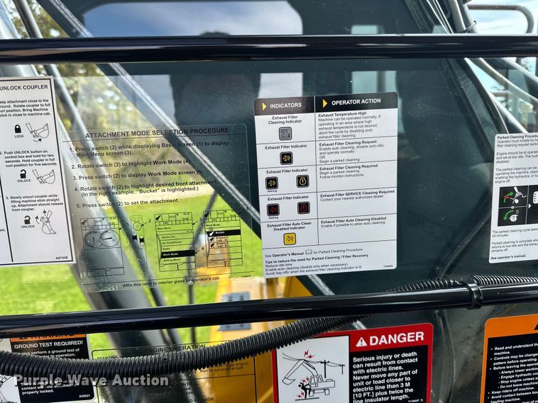 image for item DQ0815 2019 John Deere 350G LC excavator