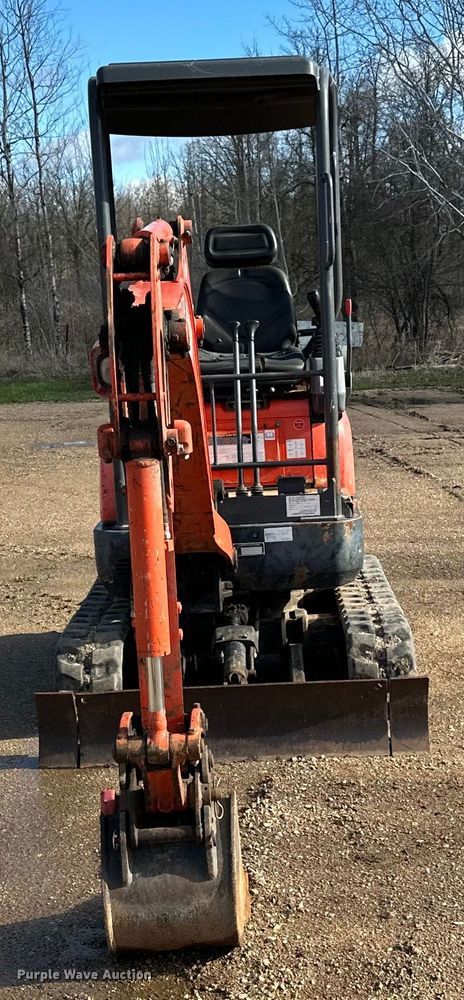 image for item DQ0821 2014 Kubota   U17 mini excavator