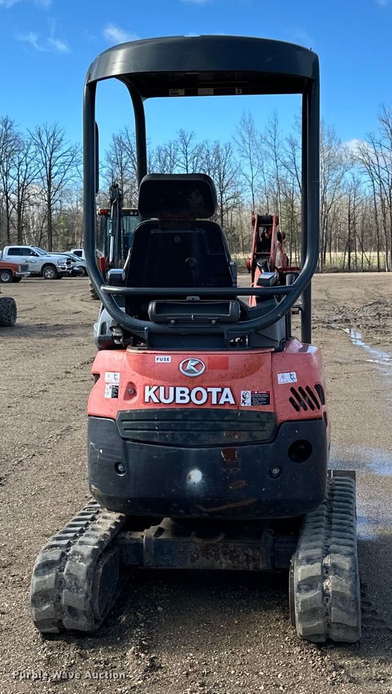 image for item DQ0821 2014 Kubota   U17 mini excavator