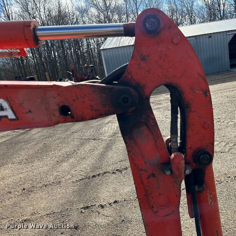 image for item DQ0821 2014 Kubota   U17 mini excavator