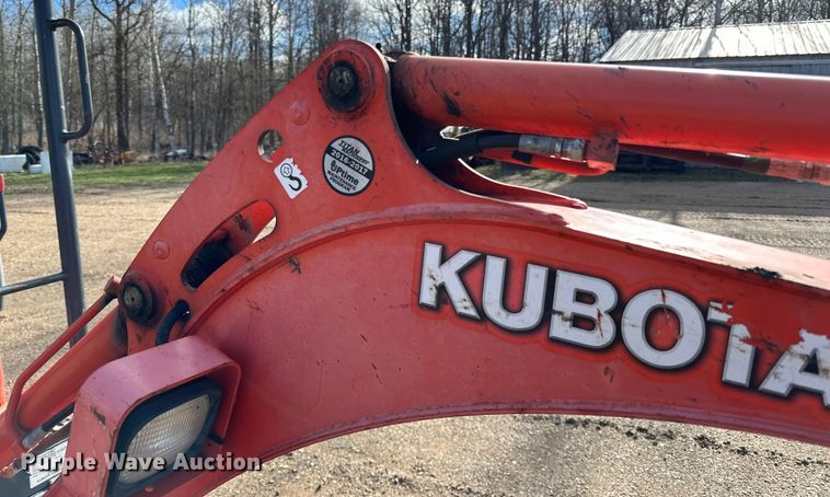 image for item DQ0821 2014 Kubota   U17 mini excavator
