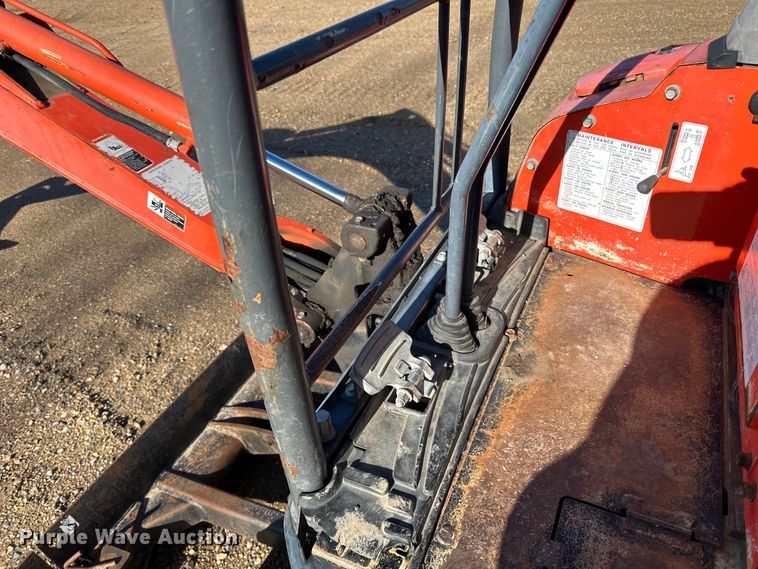 image for item DQ0821 2014 Kubota   U17 mini excavator