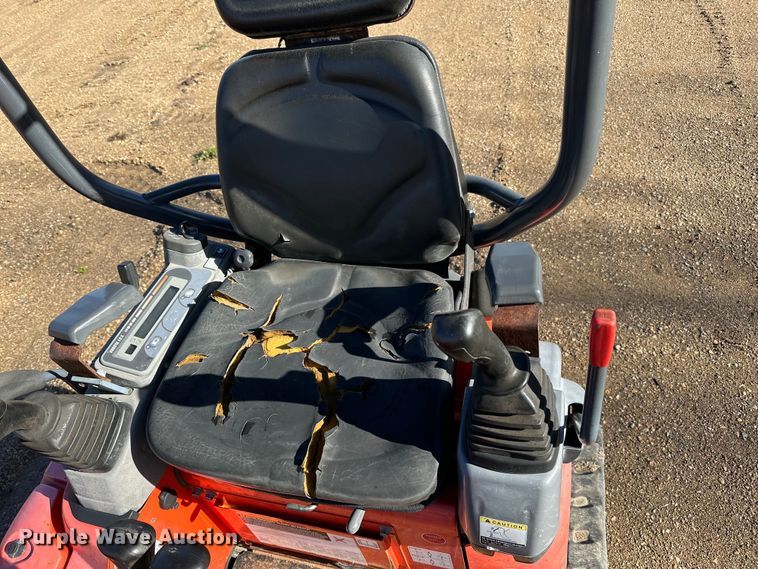 image for item DQ0821 2014 Kubota   U17 mini excavator