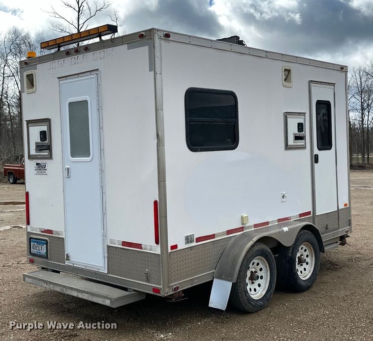 image for item DQ0825 2013 InTech fiber optic splice trailer