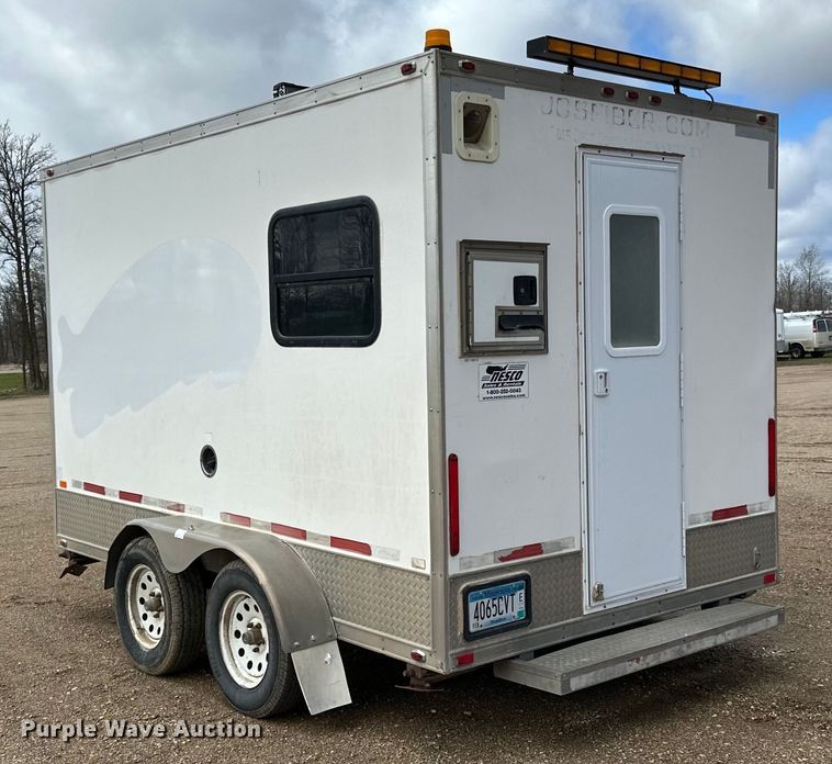 image for item DQ0825 2013 InTech fiber optic splice trailer