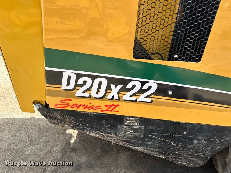 image for item DQ0828 2013 Vermeer D20X22 II directional boring unit
