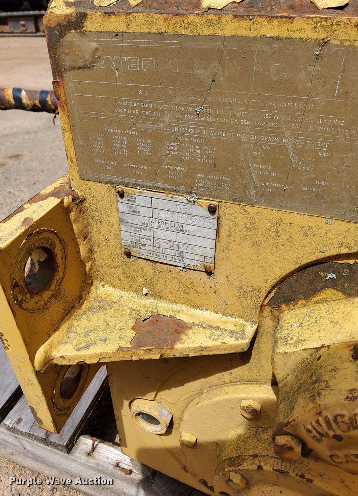 image for item DQ0830 Caterpillar 53  dozer winch
