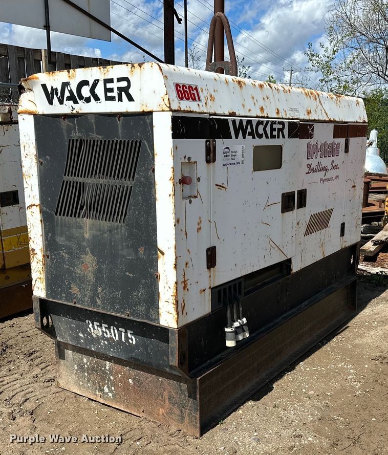 image for item DQ0833 Wacker G85 generator