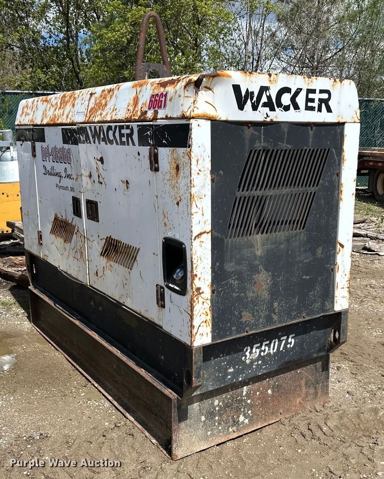 image for item DQ0833 Wacker G85 generator