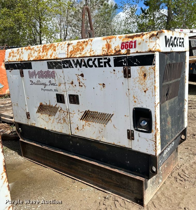 image for item DQ0833 Wacker G85 generator