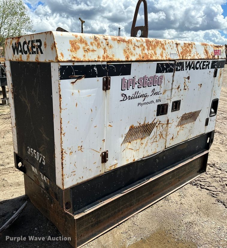 image for item DQ0833 Wacker G85 generator