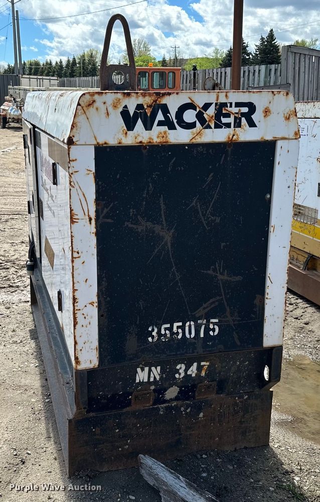 image for item DQ0833 Wacker G85 generator