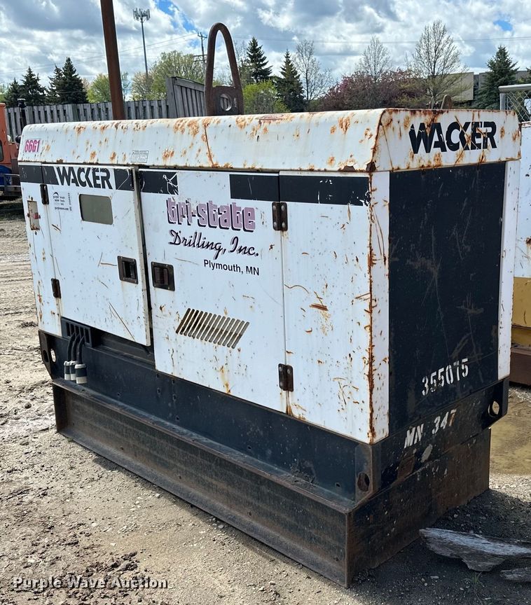 image for item DQ0833 Wacker G85 generator