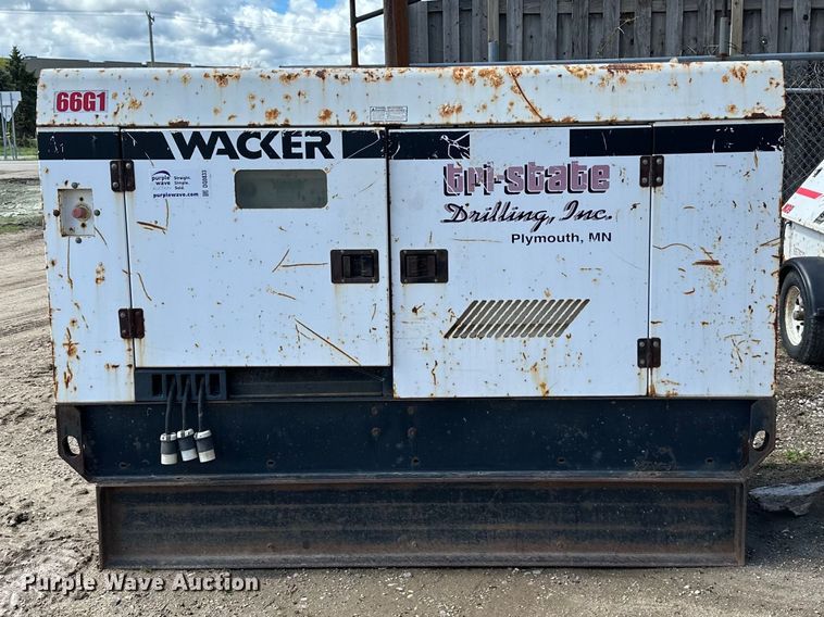 image for item DQ0833 Wacker G85 generator