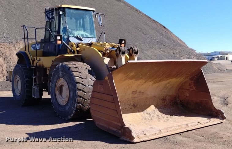 image for item DQ6085 2007 Caterpillar 980H wheel loader