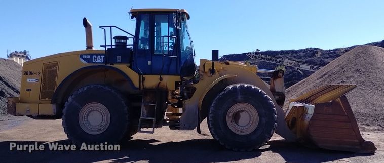 image for item DQ6085 2007 Caterpillar 980H wheel loader