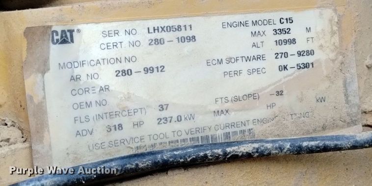 image for item DQ6087 2006 Caterpillar 980H wheel loader