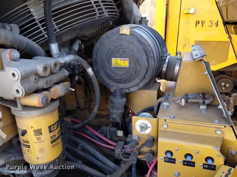 image for item DQ6088 2011 Caterpillar CB-54 double drum vibratory roller