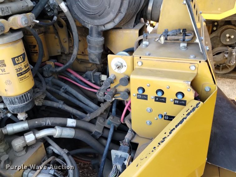 image for item DQ6088 2011 Caterpillar CB-54 double drum vibratory roller