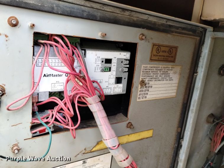 image for item DQ6089 2001 Quincy  QSF125-100 air compressor