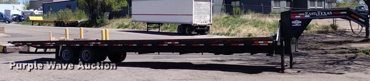 image for item DQ6102 2023 East Texas Trailers tilt deck equipment trailer