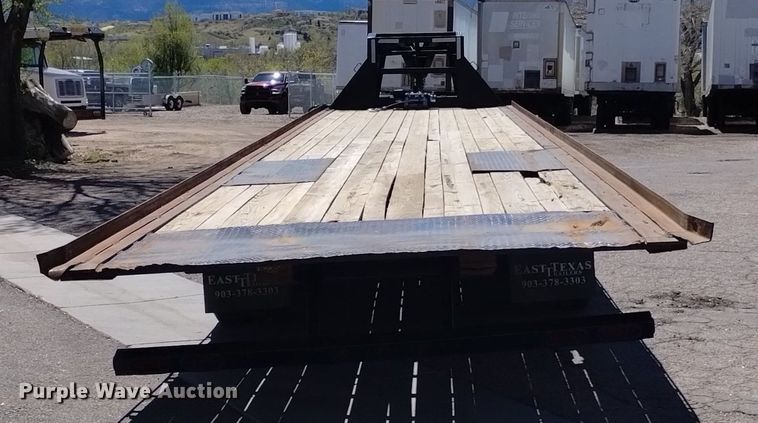 image for item DQ6102 2023 East Texas Trailers tilt deck equipment trailer