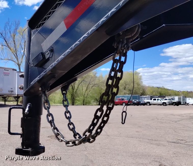 image for item DQ6102 2023 East Texas Trailers tilt deck equipment trailer