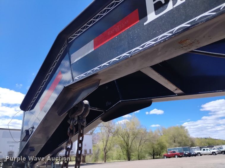 image for item DQ6102 2023 East Texas Trailers tilt deck equipment trailer