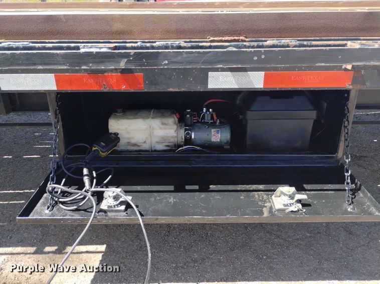 image for item DQ6102 2023 East Texas Trailers tilt deck equipment trailer