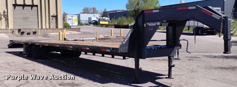 image for item DQ6103 2022 Traxx equipment trailer