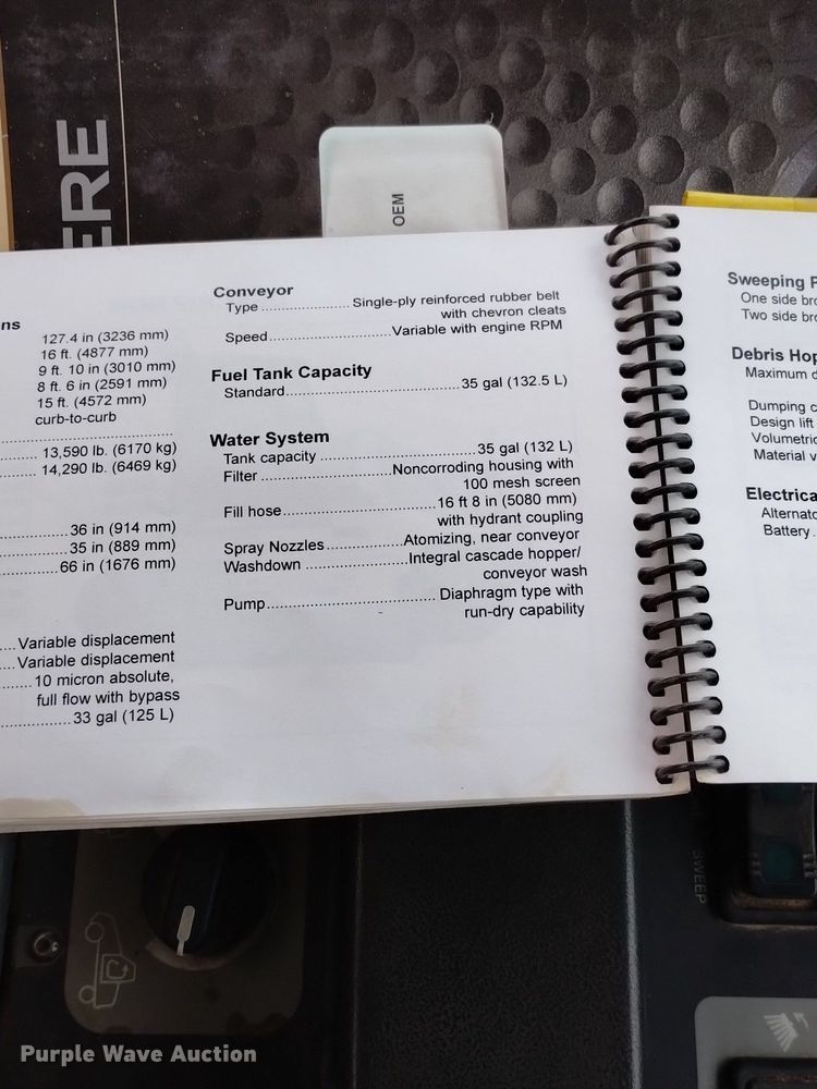 image for item DQ6105 2012 Elgin  Pelican NR 2000 street sweeper