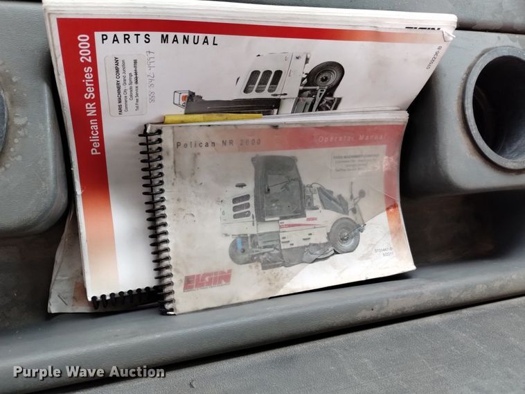 image for item DQ6105 2012 Elgin  Pelican NR 2000 street sweeper