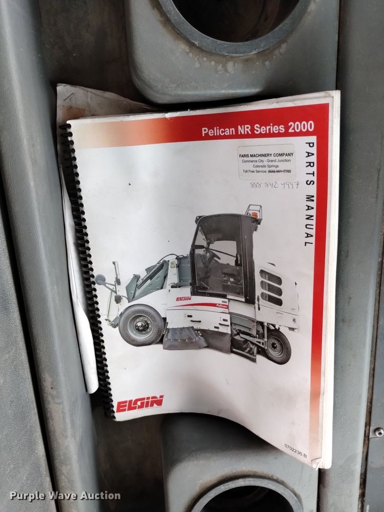image for item DQ6105 2012 Elgin  Pelican NR 2000 street sweeper