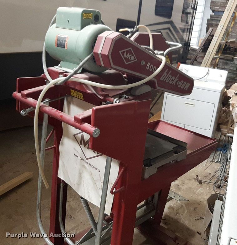 image for item DQ7093 MK 5000 concrete block saw