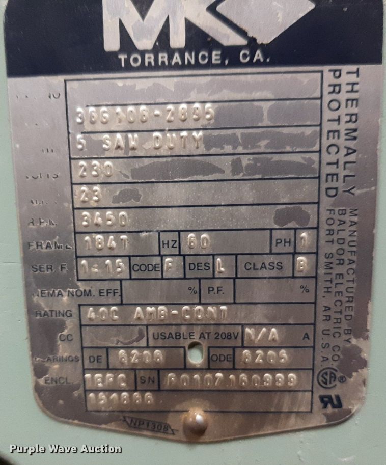 image for item DQ7093 MK 5000 concrete block saw