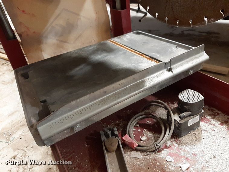 image for item DQ7093 MK 5000 concrete block saw