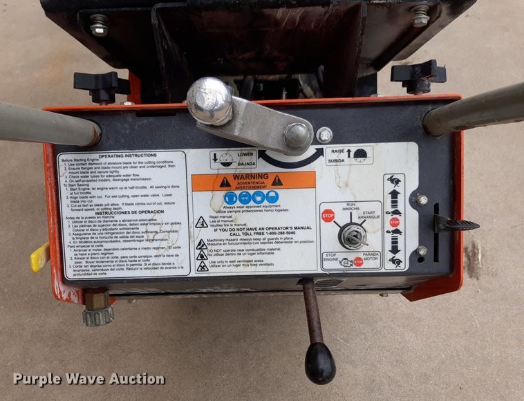 image for item DQ7096 Husqvarna Portacut IV concrete saw