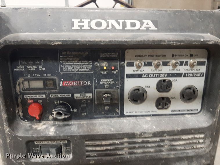image for item DQ7097 Honda  EB 7000 inverter generator 