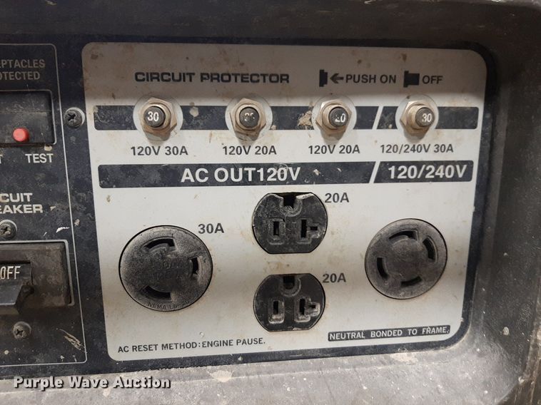 image for item DQ7097 Honda  EB 7000 inverter generator 