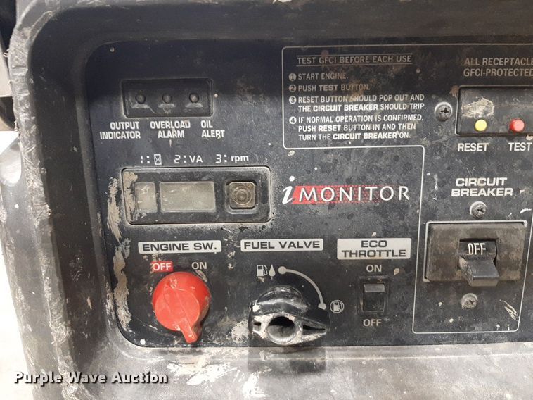 image for item DQ7097 Honda  EB 7000 inverter generator 